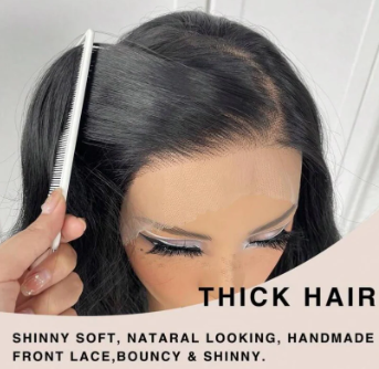 Body Wave Lace Front Wig - Human Hair Blend